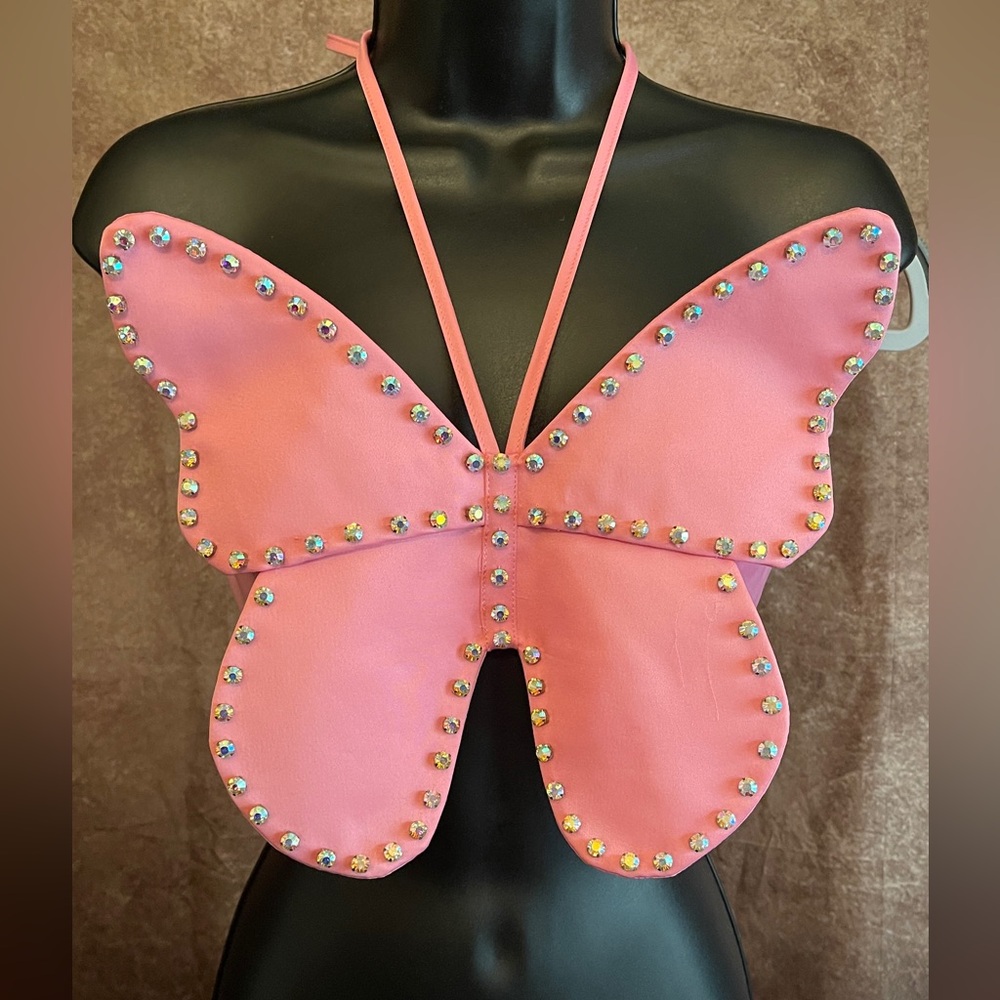 NWT
WICKED BUTTERFLY HALTER TOP for FOREVER 21